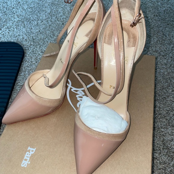 Christian Louboutin Blush Pink Heels - Picture 1 of 5